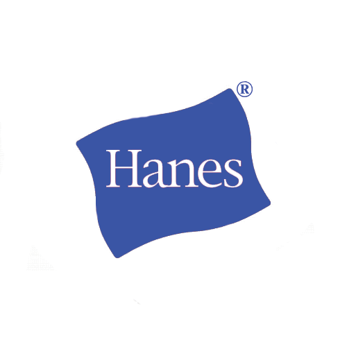Hanes Blue Logo Finished